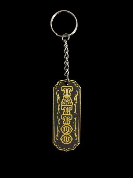 Tattoo Key Chain