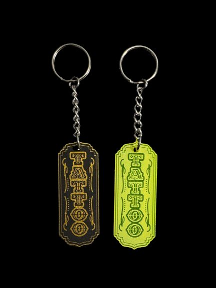 Tattoo Key Chain